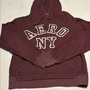 Aeropostale Burgundy Hoodie